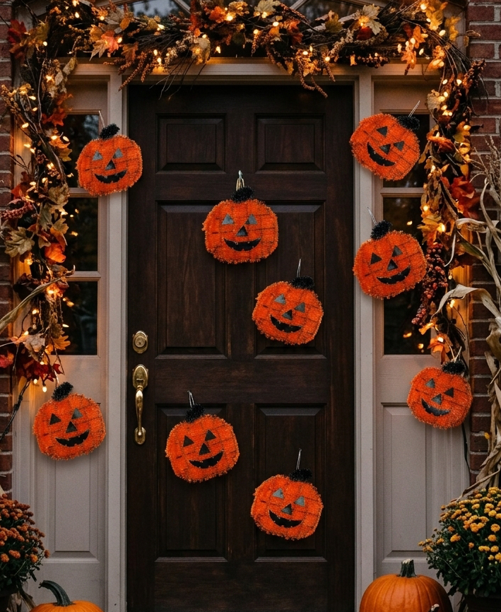 R129901 FIGURA ESCARCHA CALABAZA