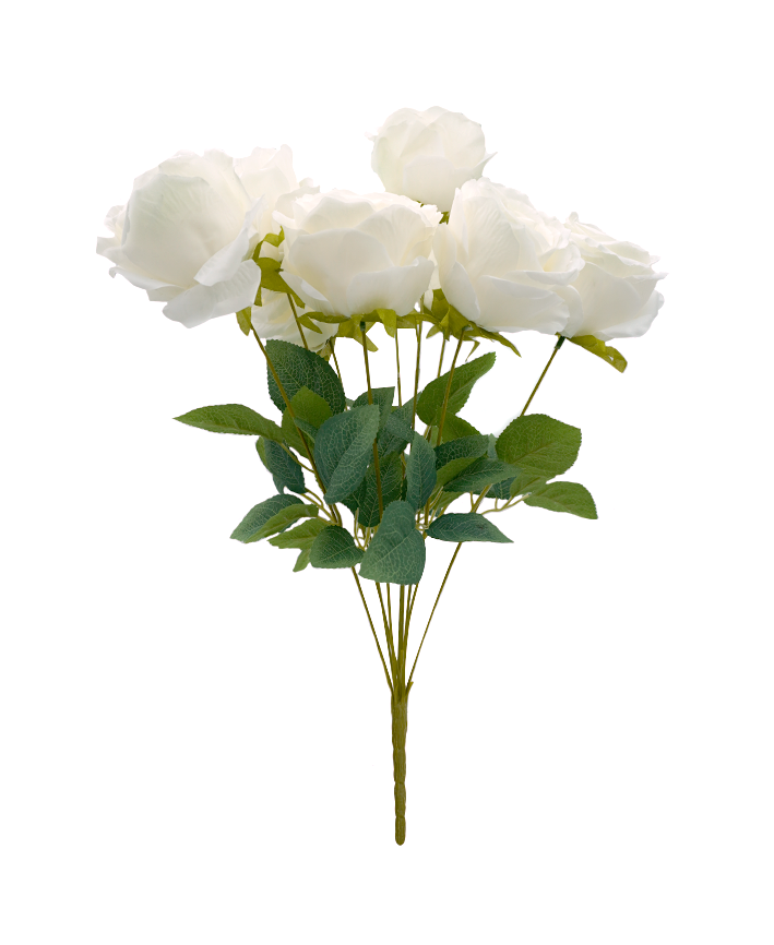 R207103 RAMO ROSAS X9 49CM