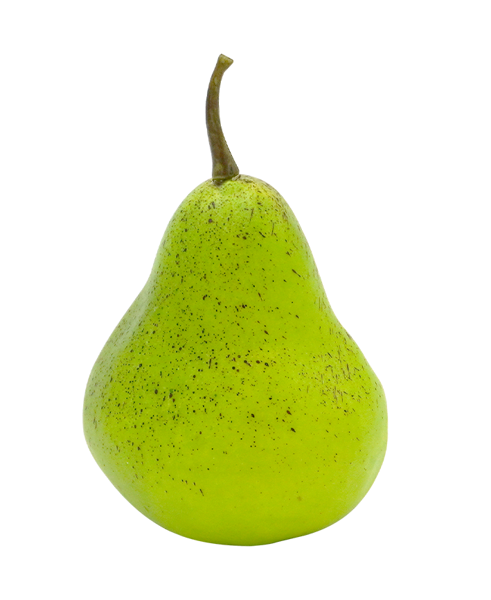 R219002-2 FRUTA ARTIFICIAL PERA 11CM