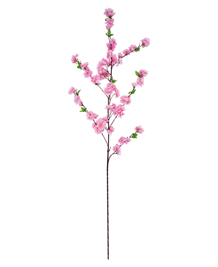 R222013-2 VARA FLOR DURAZNO 115CM ROSA CLARO