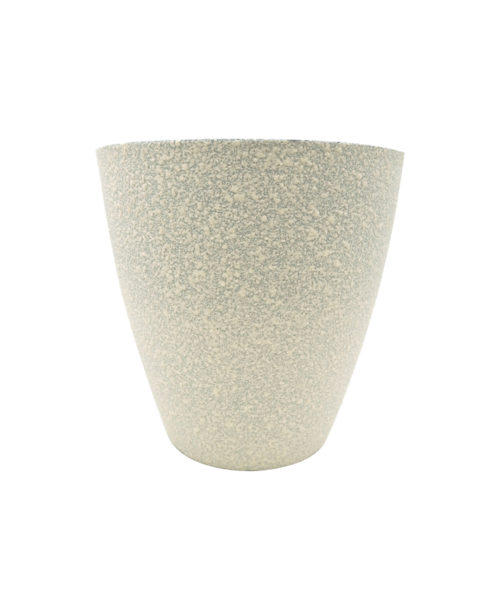 R310204-1 MACETA 30X32CM BLANCO RUSTICO