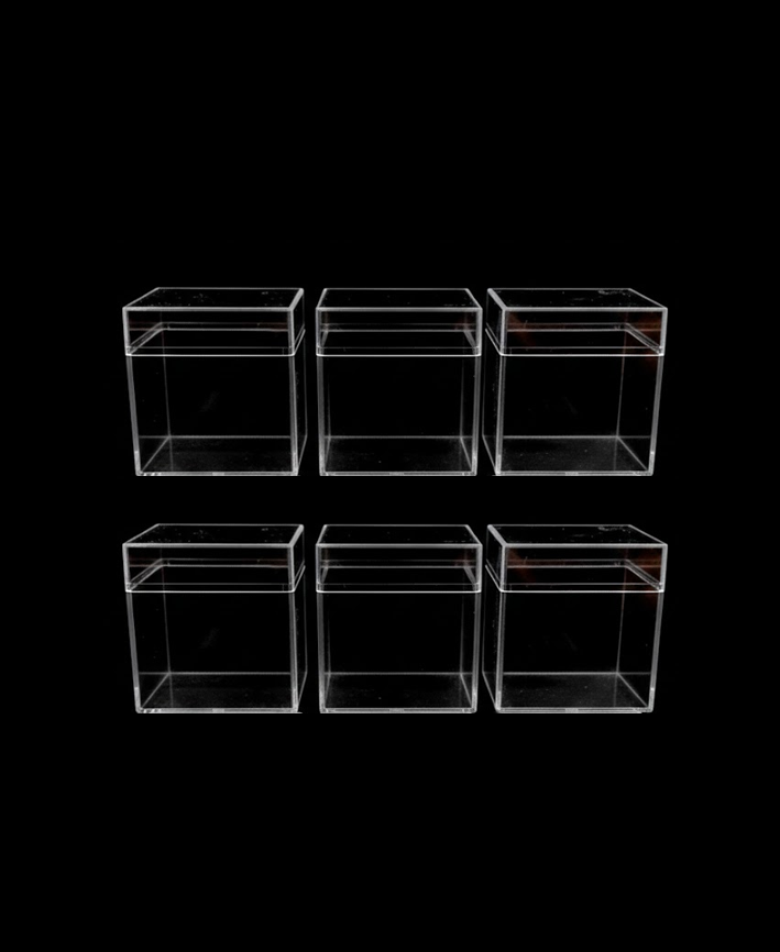 R505021 CAJA ACRILICO 5X5CM 6PZ