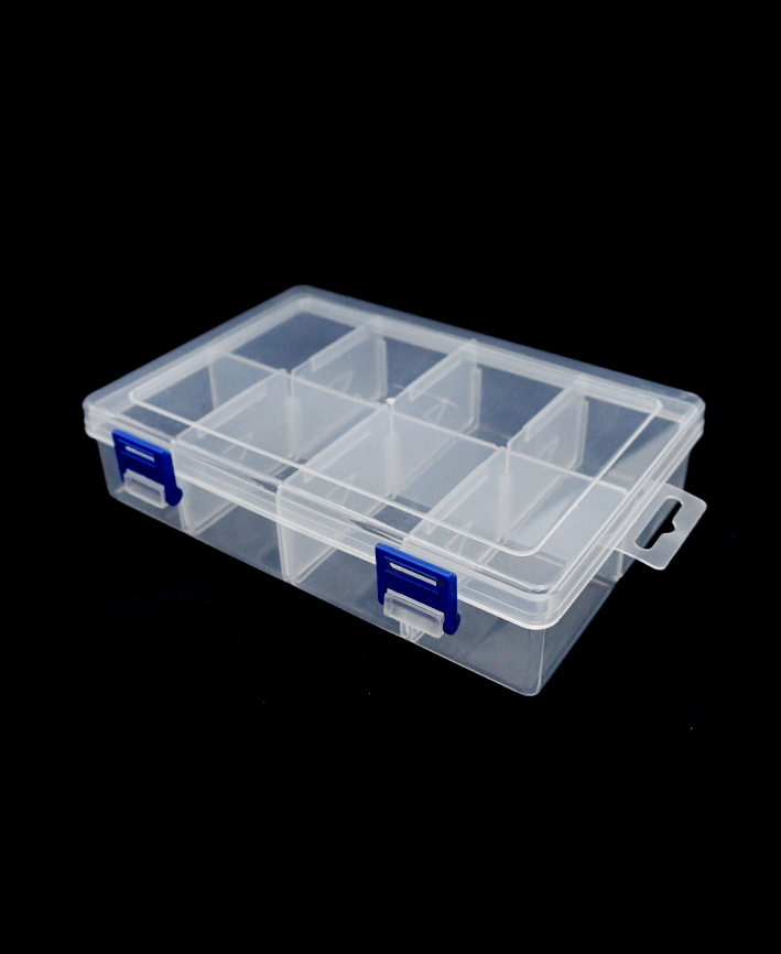 R801005 CAJA MULTIUSOS 8 DIVISIONES 20X13X5CM