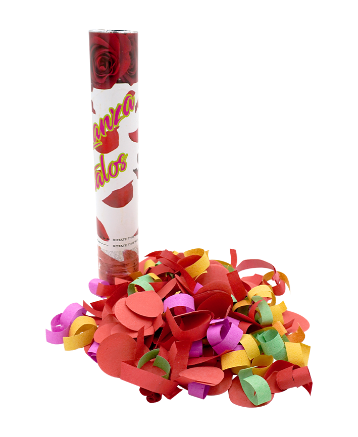 R902008-1 CAÑON CONFETTI PETALOS 30CM