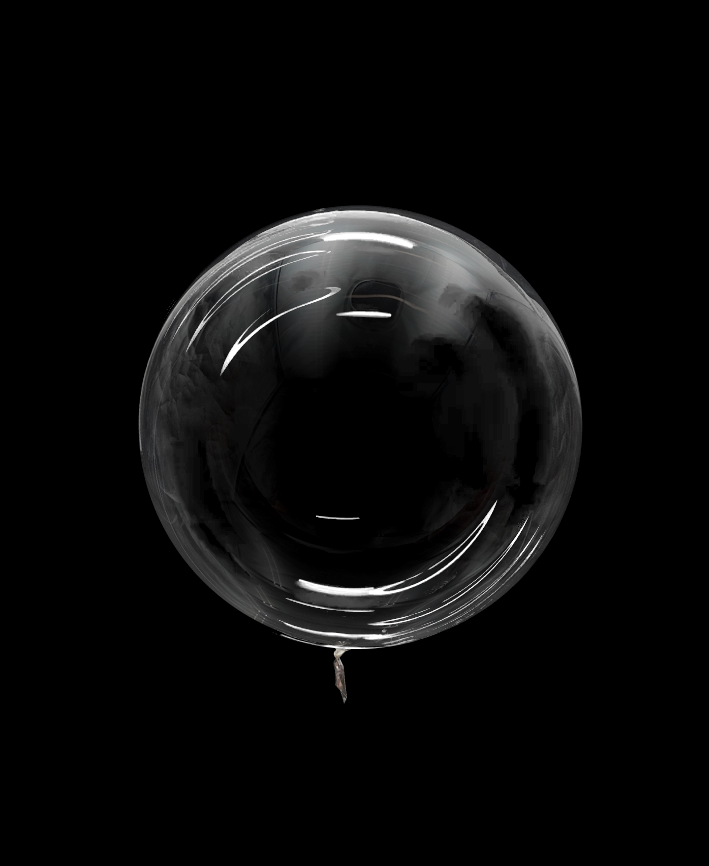 R922101-18 GLOBO TRANSPARENTE 45CM 18''