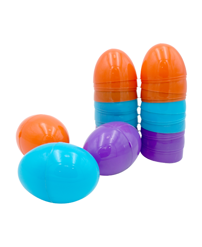 R951004 HUEVOS DE PASCUA 12PZ 6X9CM