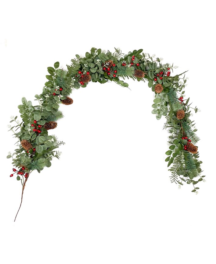 R106508 NAVIDAD GUIA TUPIDA MIXTA 1.90 M