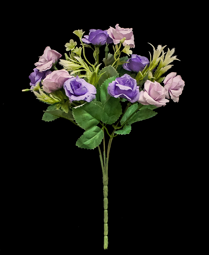 R211013 FLORECITA ROSA PASTEL 28 CMS C/10 FLORES