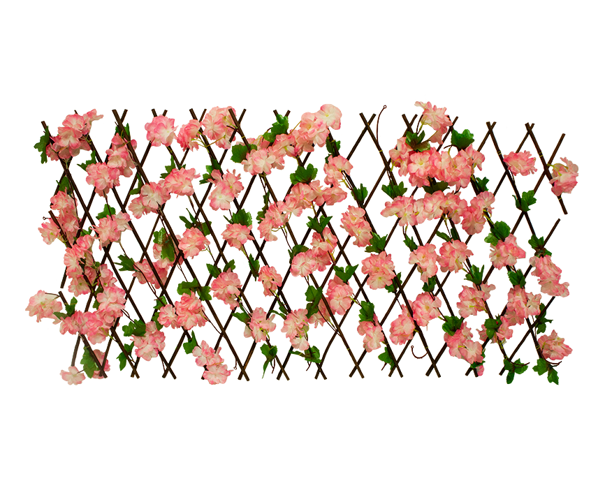 R223005 REJA FLOR DURAZNO 45 CM X 2.3 M