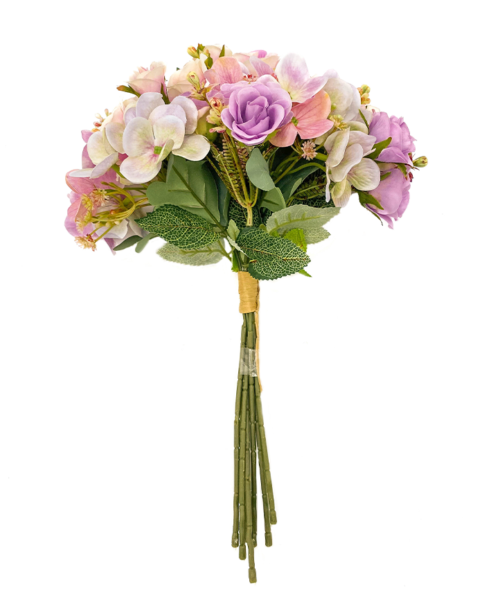 R225013 BOUQUET ROSACEA 37 CM