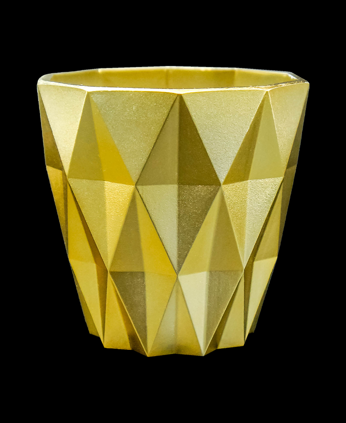 R310012-1 BASE PLASTICO DIAMANTES MET 11.5 X 11 CM