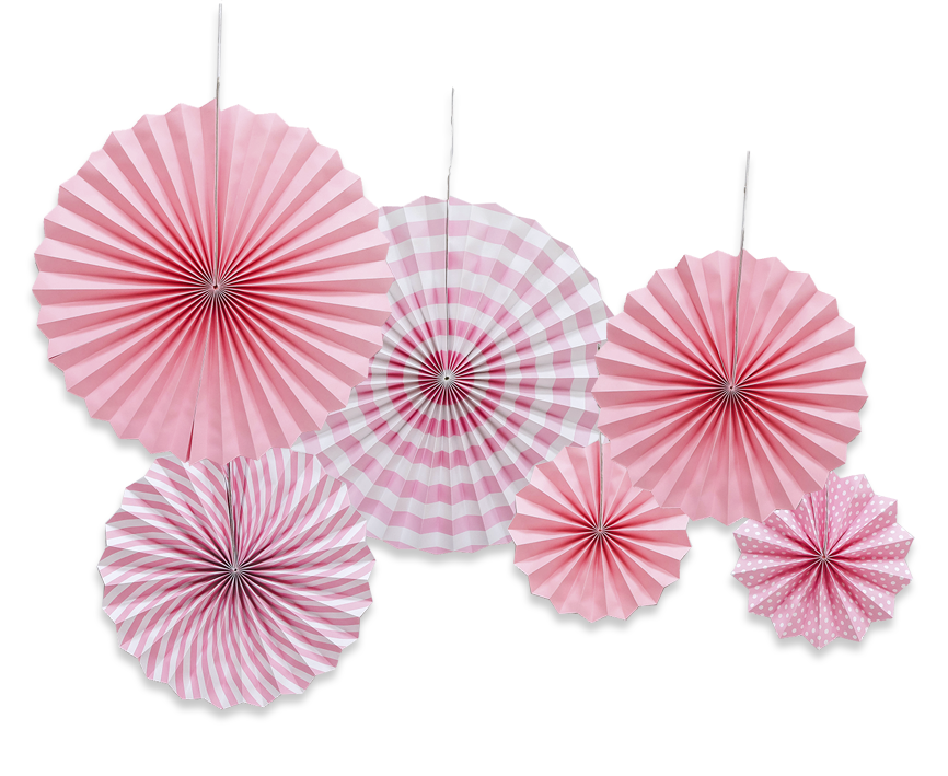 R413004 ABANICO COLORES 6 PIEZAS