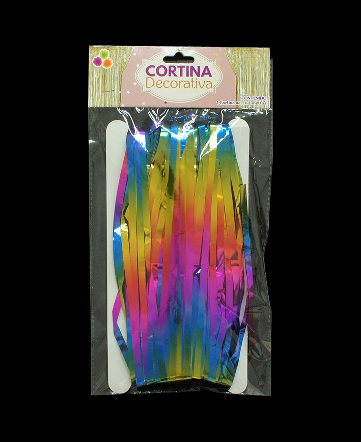 R912006-1 CORTINA MULTICOLOR METALICA 1 X 2 M