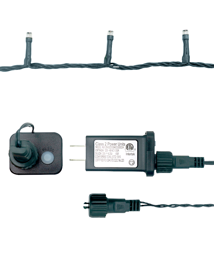 R110201-500-G-WW SERIE LED 500F 25M ADAPTADOR BLANCO CALIDO