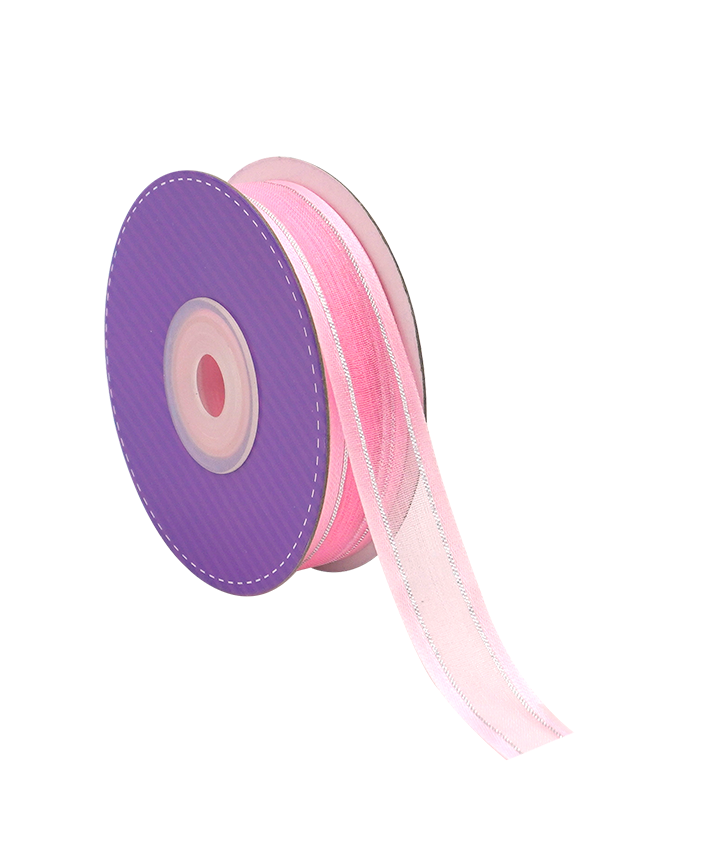 R603002-5/8'' LISTON ORGANZA/SATIN/PLATA 1.58CM 20Y