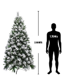 R101125 PINO NAVIDAD NEVADO BEAVER 2.10M