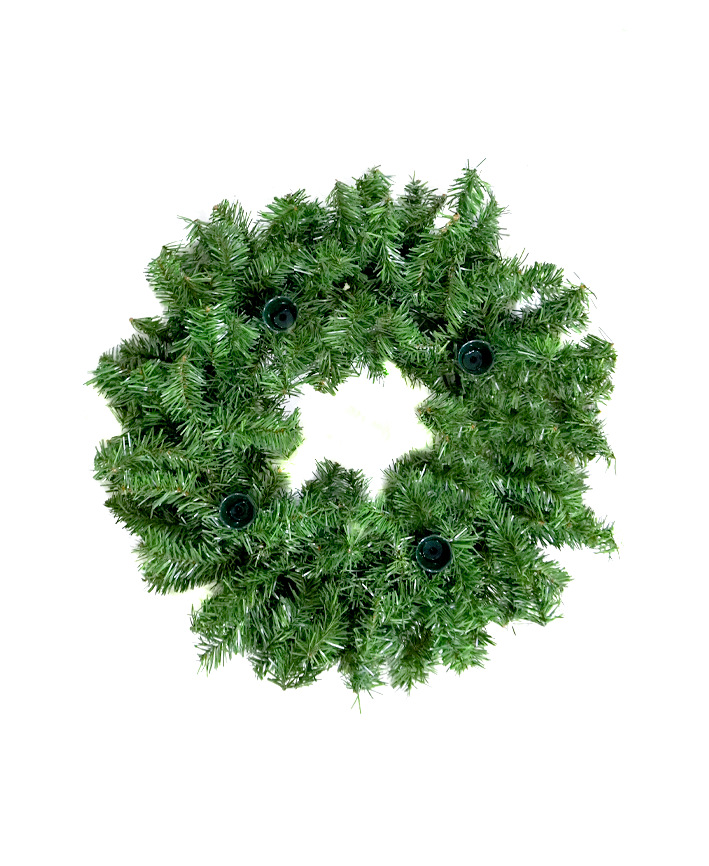 R101503-020 CORONA PINO NAVIDAD DE ADVIENTO 51 CM