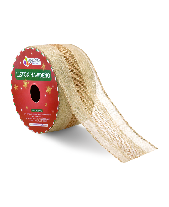 R102308 LISTON MALLA TAFETA 6.3CMX10Y