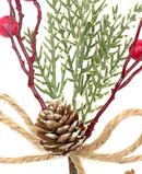 R103076 NAVIDAD PICK GRANADA YUTE 26CM