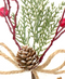 R103076 NAVIDAD PICK GRANADA YUTE 26CM