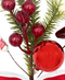 R103092 NAVIDAD PICK ESTRELLA BASTON 28CM