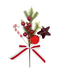 R103092 NAVIDAD PICK ESTRELLA BASTON 28CM