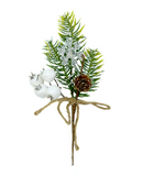 R103095 NAVIDAD PICK COPO DE NIEVE 26CM