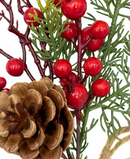 R103098 NAVIDAD PICK PIÑA BERRYS 34CM