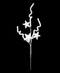 R103131 NAVIDAD PICK ESPIRAL 46CM