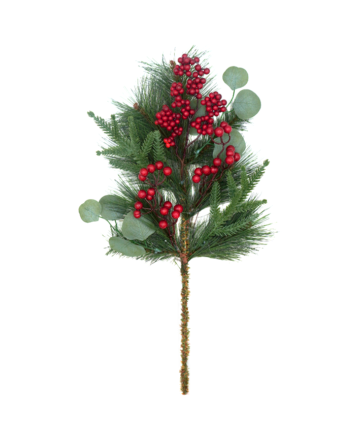 R105217-1 R NAVIDAD PICK FOLLAJE 60 CM