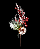 R106008 PICK BERRY SPRAY 27CM