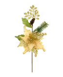 R106128 NAVIDAD PICK NOCHE BUENA PIÑA DIAM. 44 CM