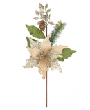 R106128 NAVIDAD PICK NOCHE BUENA PIÑA DIAM. 44 CM