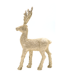 R109036 NAVIDAD RENO PARADO DIAMANTADO II 12X20CM