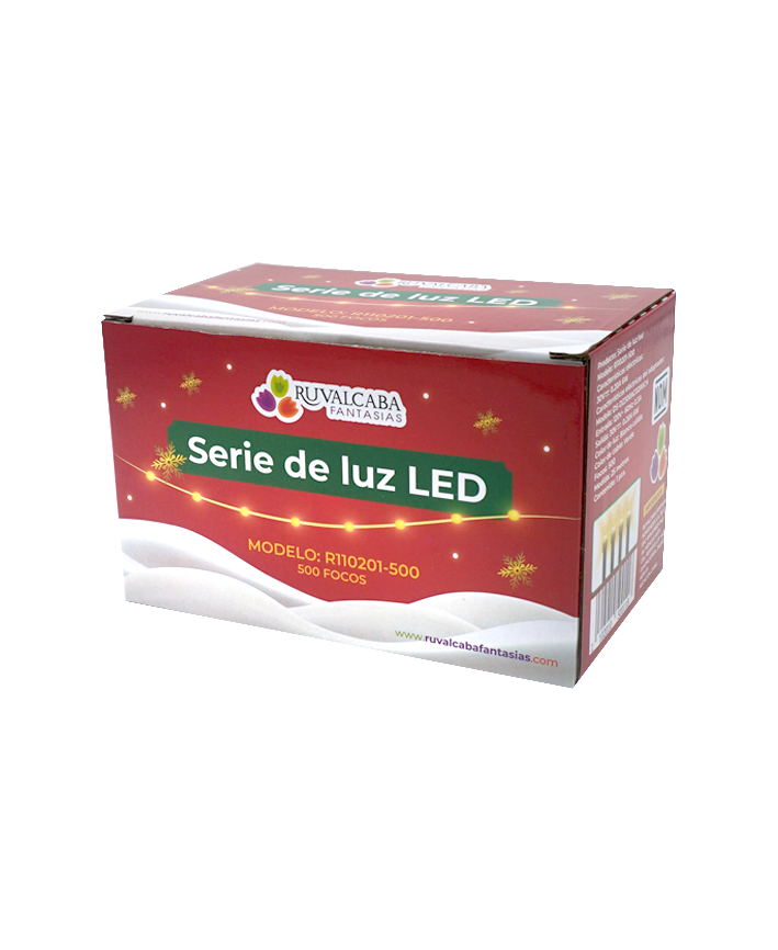 R110201-500-G-WW SERIE LED 500F 25M ADAPTADOR BLANCO CALIDO