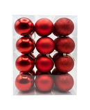 R111201 NAVIDAD ESFERA 8 CMS LISA PAQ C/24 PZAS