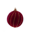R111218 NAV ESFERA TERCIOPELO 8CM 6PZS