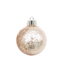 R111219-1 NAV. ESFERA PET 8CM 12PZ ORO CLARO