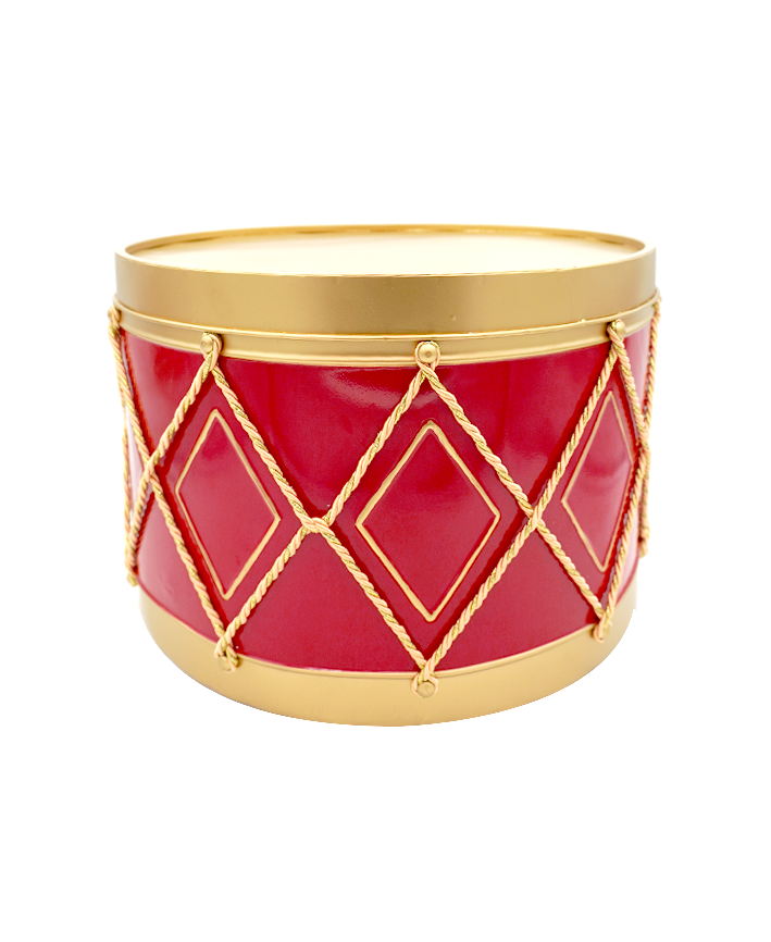 R112204 SET DE TAMBORES 4PZS 20-25-31-36CM ORO/ROJO