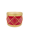R112204 SET DE TAMBORES 4PZS 20-25-31-36CM ORO/ROJO