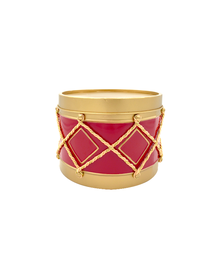 R112204 SET DE TAMBORES 4PZS 20-25-31-36CM ORO/ROJO
