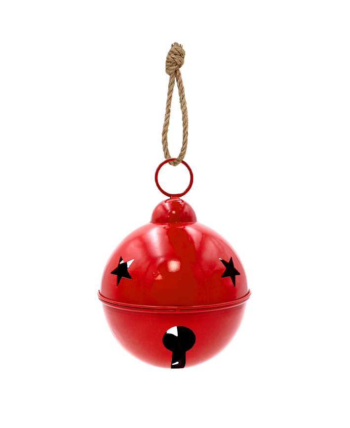 R112301-17 CASCABEL METALICO DECORATIVO 17CM
