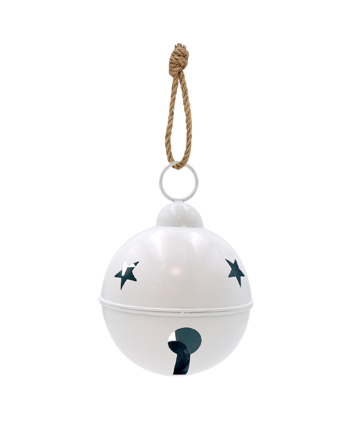 R112301-17 CASCABEL METALICO DECORATIVO 17CM