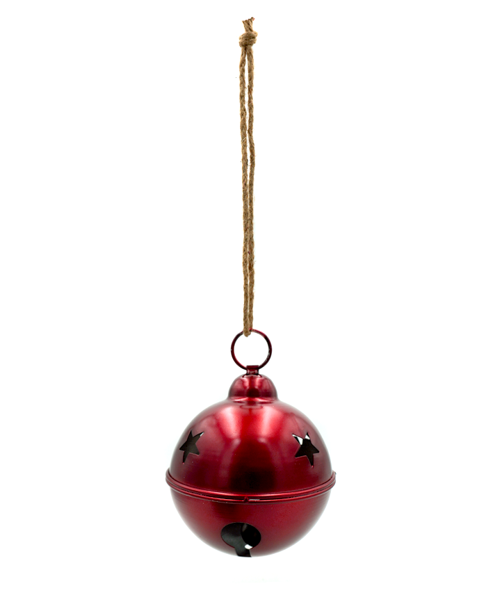 R112301-17 CASCABEL METALICO DECORATIVO 17CM