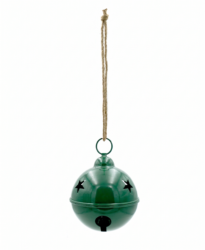 R112301-17 CASCABEL METALICO DECORATIVO 17CM