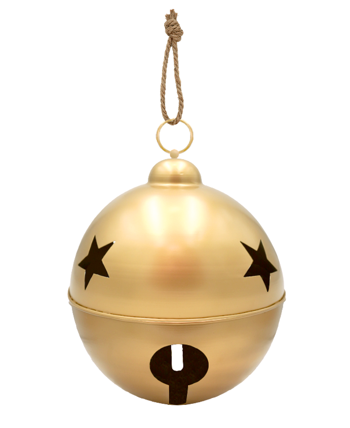 R112301-40 CASCABEL METALICO DECORATIVO 40CM