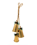 R112303-1 SET DE CAMPANAS NAVIDEÑAS 63X10CM