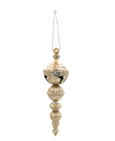 R112304-1 CASCABEL LAGRIMA CHAMPAGNE 57X15CM