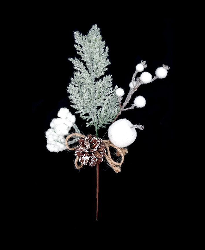R113068 PICK MANZANA BLANCA 30CM