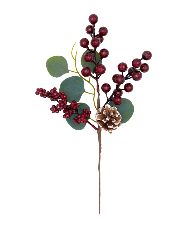 R113072 NAVIDAD PICK BERRY 34CM